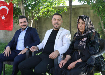 Şehit olan güvenlik korucularının ailelerinden 'Terörsüz Türkiye' sürecine destek