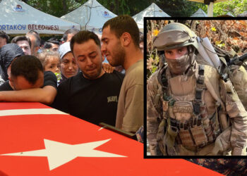 Piyade Sözleşmeli Er Özkan Özkanlı son yolculuğuna uğurlandı