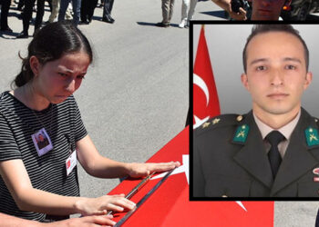 İstihbarat Piyade Üsteğmen Ege Akar son yolculuğuna uğurlandı