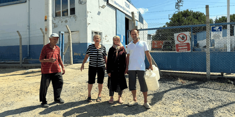 Tekirdağ'da su kesintileri; çeşmelere akın ettiler 