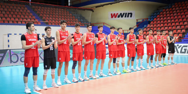 U19 Erkek Voleybol Milli Takımı Balkan Şampiyonası'nda finalde