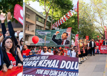 CHP Gençliği önce adalet, önce hürriyet için yürüdü