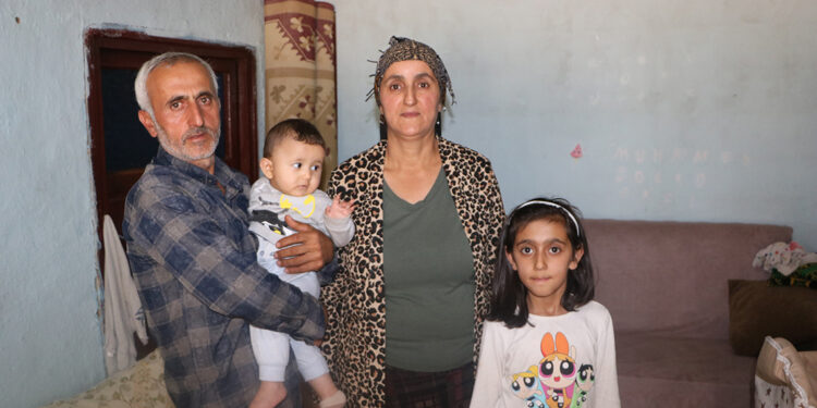 Yüksekova'da tek katlı kerpiç evde yılan kabusu