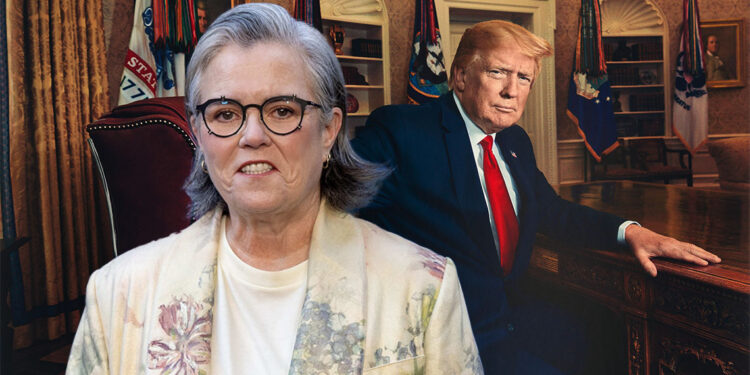 Trump, komedyen Rosie O'Donnell'ı vatandaşlıktan çıkarmayı düşünüyor