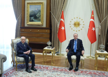 Cumhurbaşkanı Erdoğan Devlet Bahçeli'yi kabul etti!