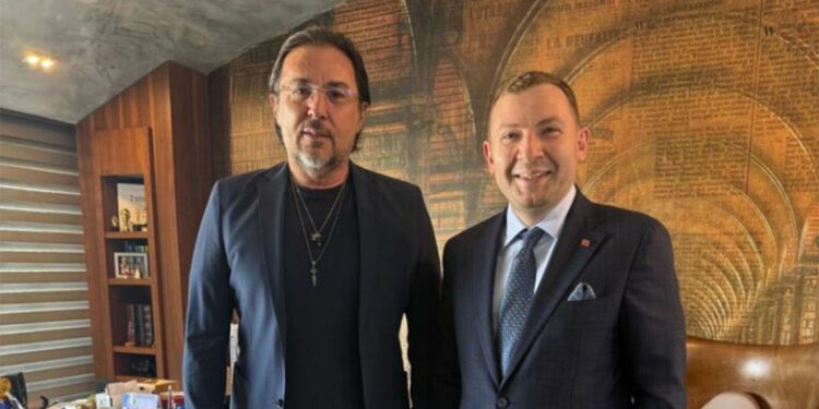 AIPA Başkanı Zafer Küçükşabanoğlu ETİD Başkanı Hakan Çevikoğlu ile bir araya geldi