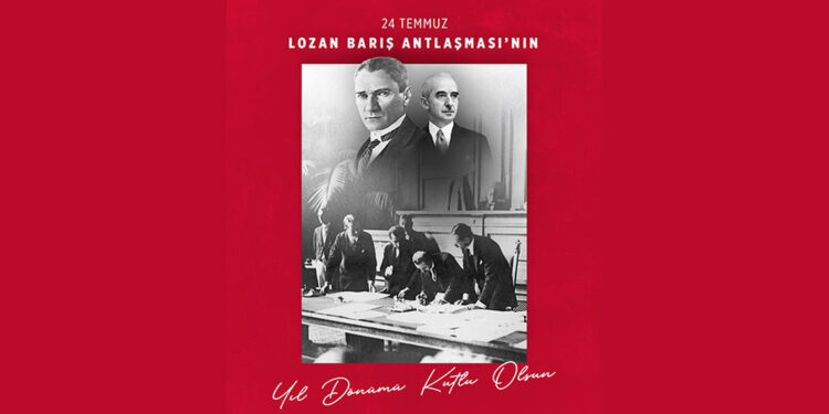 Lozan antlaşmasının 102. Yıldönümü