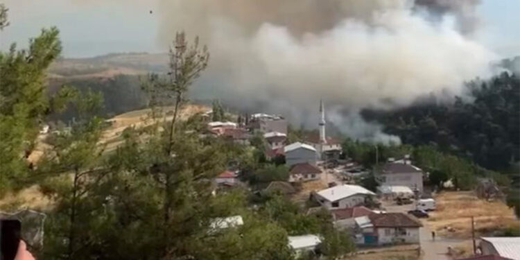 Gürsu'daki Ağlaşan Mahallesi tahliye edildi