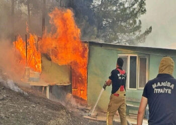 Manisa'daki orman yangını 20 saat sonra kontrol altında