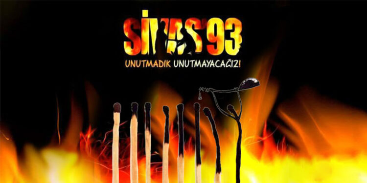 Sivas katliamının 32'nci yıl dönümü