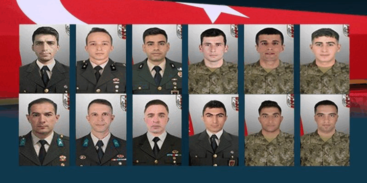 12 Mehmetçiğin şehit olduğu olayla ilgili tahkikat sonucu açıklandı