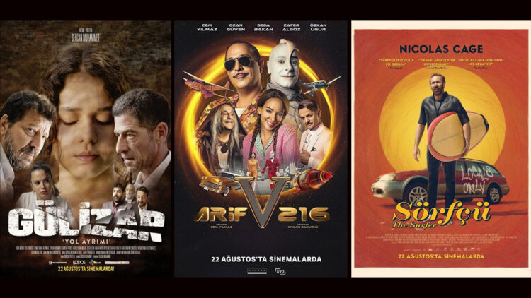 Vizyondaki filmler 22-29 Ağustos 2025