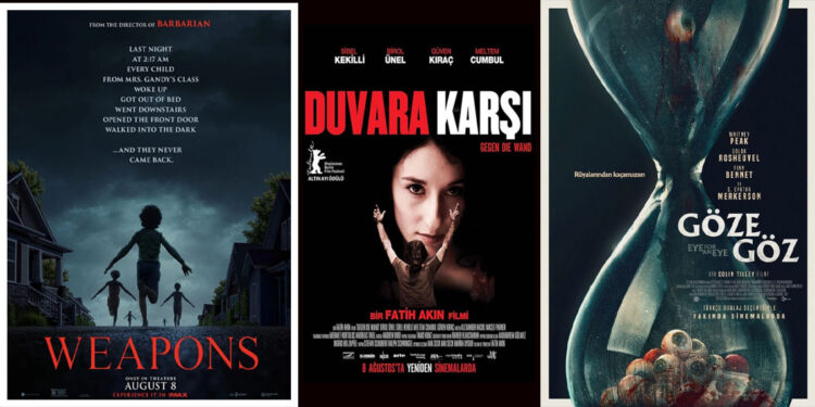 Vizyondaki filmler 8-15 Ağustos 2025
