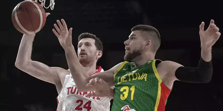 A Milli Erkek Basketbol Takımı Litvanya’ya mağlup oldu: 91-70