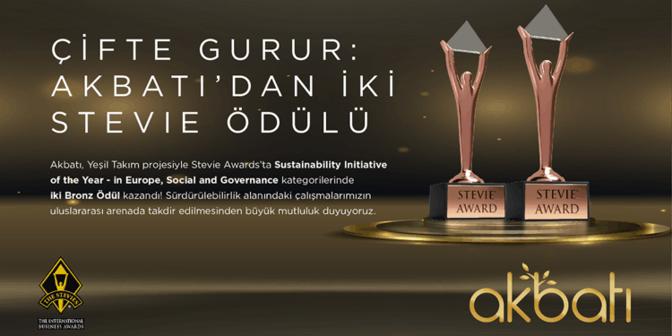 Akasya ve Akbatı’nın projeleri Stevie Awards’ta ödüle layık görüldü