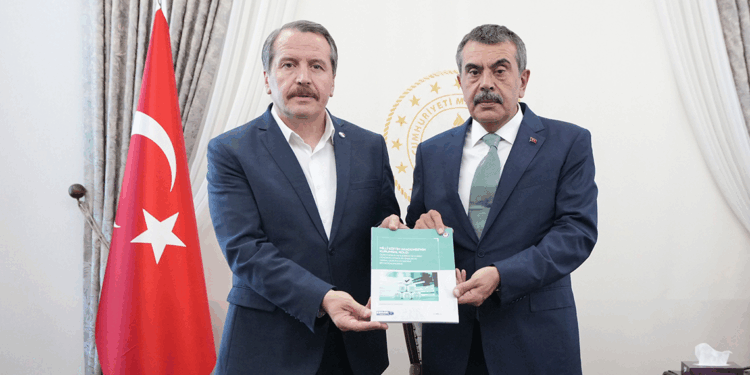 Ali Yalçın, Milli Eğitim Bakanı Yusuf Tekin'i ziyaret etti