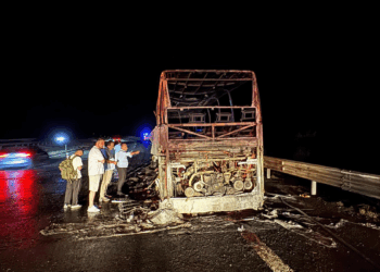 Ankara'da yolcu otobüsü yandı; 36 yolcu tahliye edildi