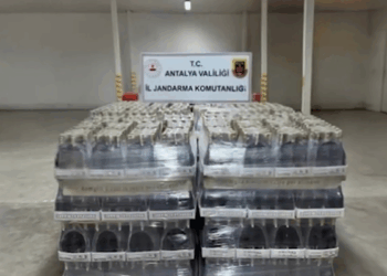 Antalya'da sahte içki imalatçılarına operasyon: 7 gözaltı