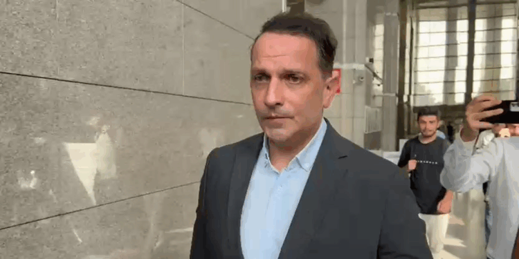 Avukat Mücahit Birinci şikayetçi olmak üzere adliyeye geldi 