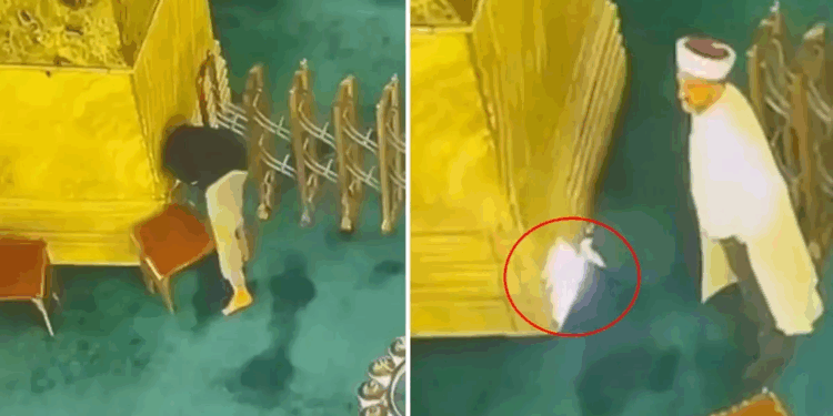 Ayasofya Camii'nde kundaklama girişimi: Şüpheli tutuklandı