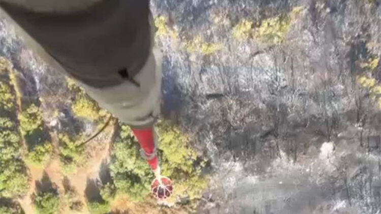 Balıkesir'deki orman yangını 13 saat sonra kontrol altına alındı