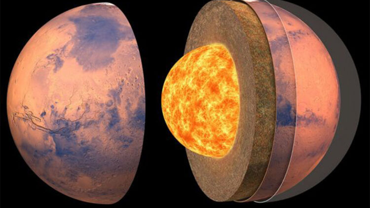 Bilim insanları Mars'ın içinde ne olduğunu açıkladı