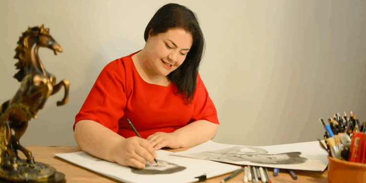 Bakanlık personeli ressama uluslararası ödül