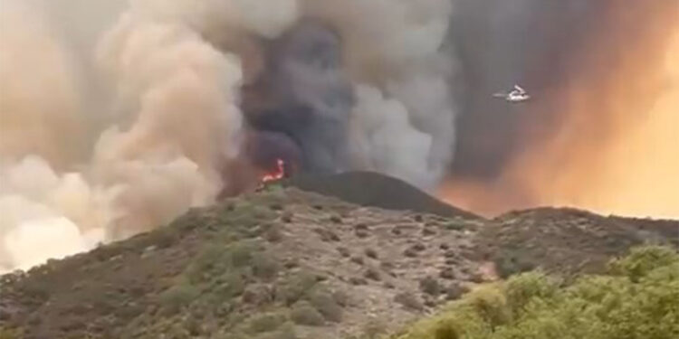 California'daki orman yangını devam ediyor