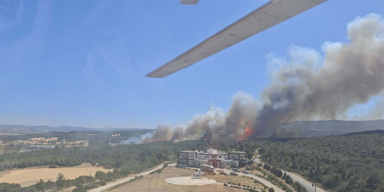 Çanakkale Havalimanı pisti uçuşlara kapatıldı