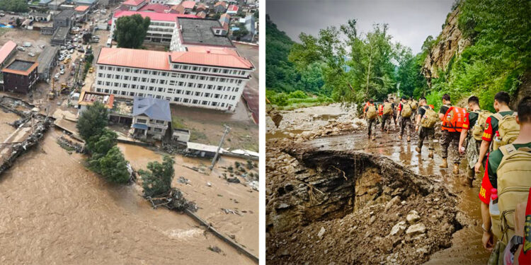 Çin'de şiddetli yağış sele döndü; 70 ölü