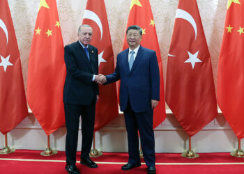 Cumhurbaşkanı Erdoğan Çin Devlet Başkanı Şi ile bir araya geldi