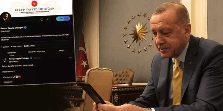 Cumhurbaşkanı Erdoğan, Next Sosyal'e katıldı