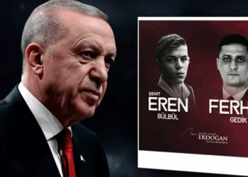 Cumhurbaşkanı Erdoğan, şehit Eren Bülbül ve Ferhat Gedik'i andı