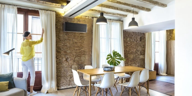 Daikin klima akıllı göz teknolojisi ile hava akışını homojen şekilde dağıtıyor