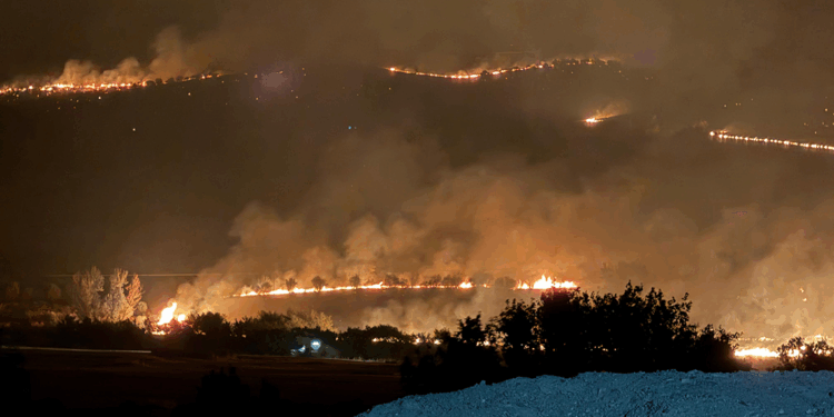 Diyarbakır'daki örtü yangını 17 saatte kontrol altında