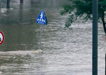 Güney Kore'de şiddetli yağış; 1 ölü