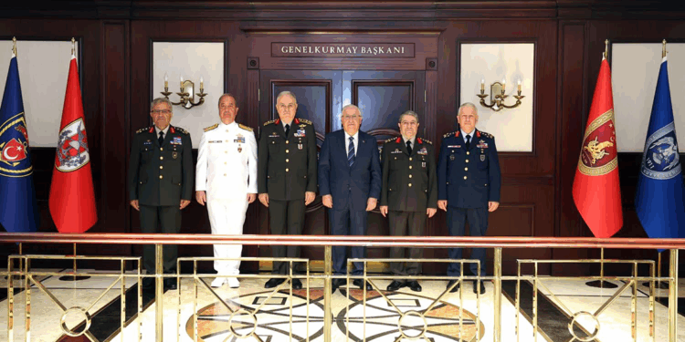 Genelkurmay Başkanlığı'nda devir teslim töreni