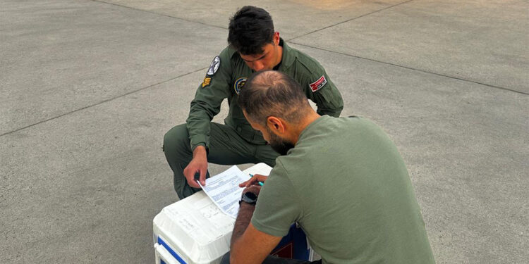 Hava Kuvvetleri ambulans uçağı ile Malatya'ya 'karaciğer grefti' ulaştırıldı