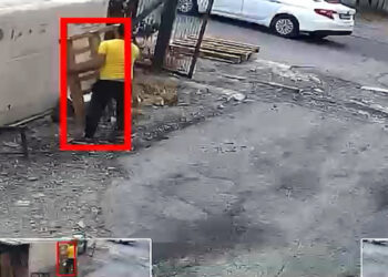 Avcılar’da mağazanın ahşap paletlerini çaldı