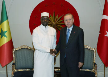 Cumhurbaşkanı Erdoğan Senegal Başbakanı Qusmane Sonko ile görüştü