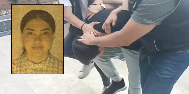 Ümraniye'de eşini sokak ortasında satırla öldüren şüpheli gözaltına alındı