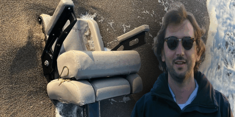 İş insanı Halit Yukay'ın parçalanan teknesinin koltuğu bulundu