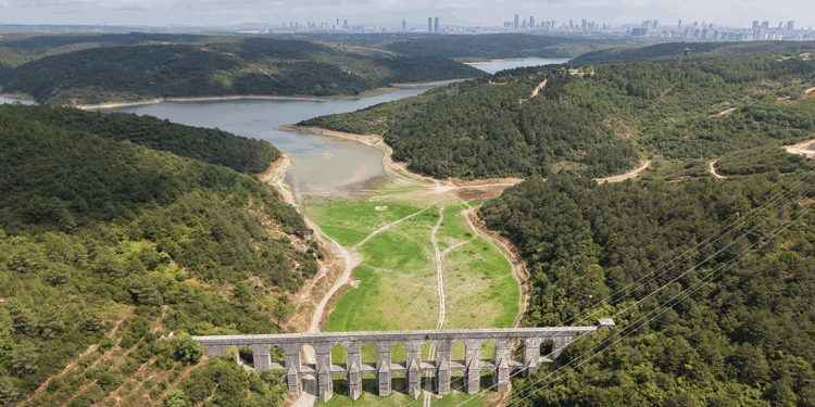 İstanbul'un barajlarında doluluk oranı yüzde 50'nin altına indi
