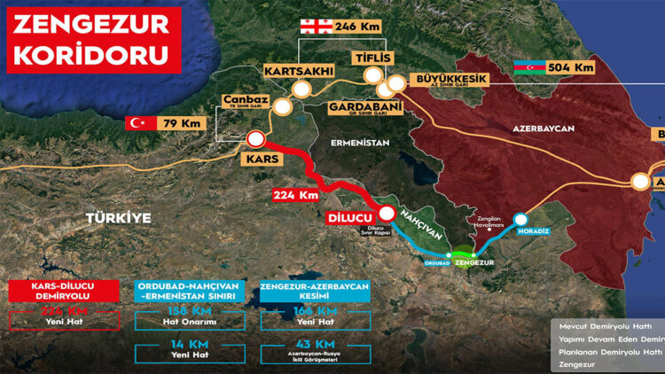 Kars-Iğdır-Aralık-Dilucu Yüksek Standartlı Demiryolu Projesi hayata geçiriliyor