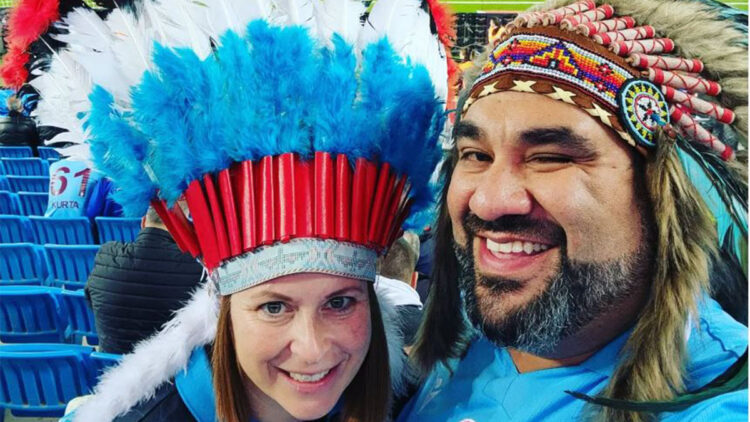 Kızılderili ailenin Trabzonspor sevgisi sınır tanımıyor