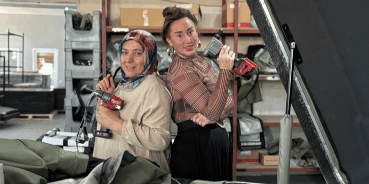 Kadınlardan karavan turizmine katkı