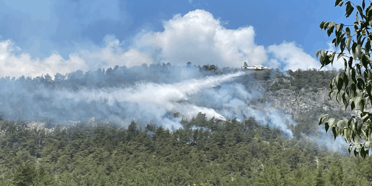 Karabük'teki orman yangını 2'nci gününde; müdahale sürüyor