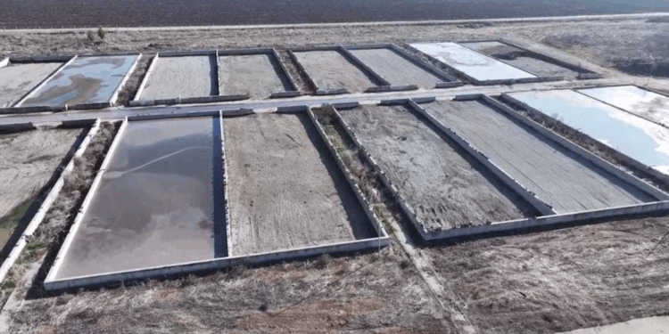 Katı kanalizasyon atıkları, doğal gübreye dönüştürülüyor