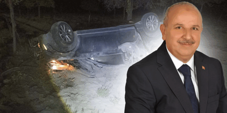 Keskin Belediye Başkanı Ekmel Cönger, kazada yaralandı