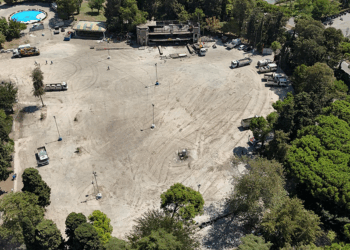 Kültürpark'taki lunaparktan geriye boş arazi kaldı